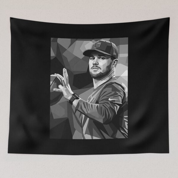 Item preview, Sam darnold Grayscale  designed and sold by Japanese art.
