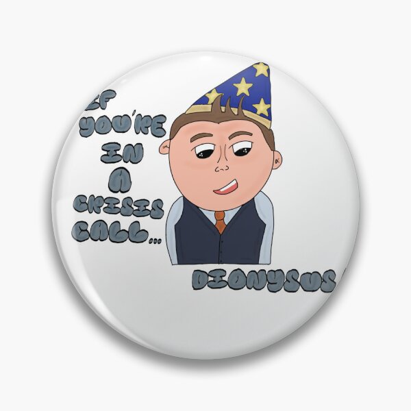 Item preview, If you're in a crisis call Dionysus - Mischief Theatre designed and sold by Yorkie_Bar.