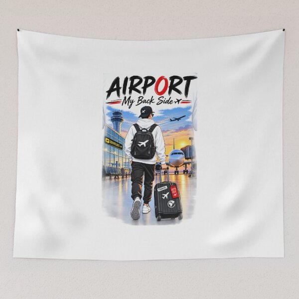 Item preview, AIRPORT MY BACK SIDE designed and sold by everyone cloth house.