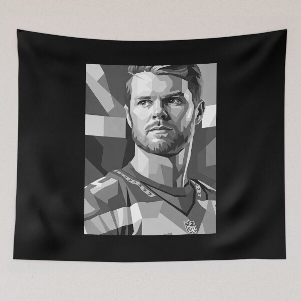 Item preview, Sam darnold Grayscale  designed and sold by Japanese art.