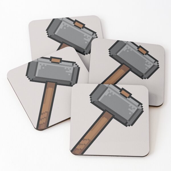 Item preview, Retro 8-Bit Giant Pixel Mallet designed and sold by KeremYurtseven.