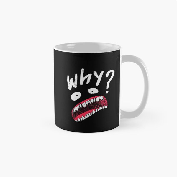 Item preview, WHY? Funny Confused Face – Weird Cartoon Reaction Design designed and sold by casualnature.