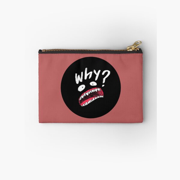 Item preview, WHY? Funny Confused Face – Weird Cartoon Reaction Design designed and sold by casualnature.