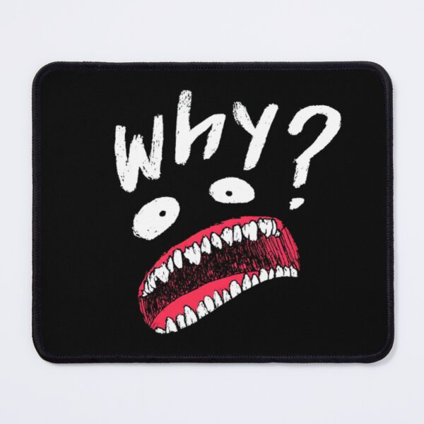 Item preview, WHY? Funny Confused Face – Weird Cartoon Reaction Design designed and sold by casualnature.
