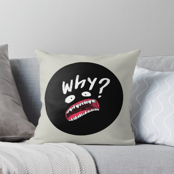 Item preview, WHY? Funny Confused Face – Weird Cartoon Reaction Design designed and sold by casualnature.