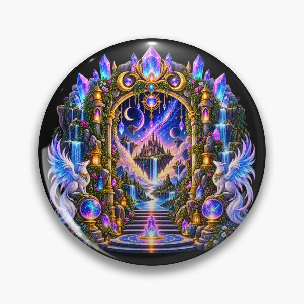 Item preview, Mystic Crystal Portal – Gateway to a Magical Realm designed and sold by TroviTutto.