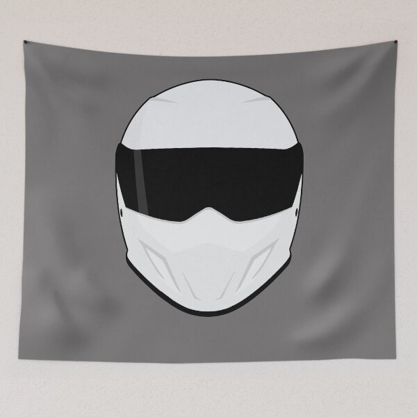 Item preview, Anonymous White Racing Helmet designed and sold by KeremYurtseven.