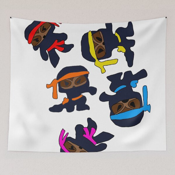 Item preview, Ninja Sloths designed and sold by UnhrriedTrsrs.