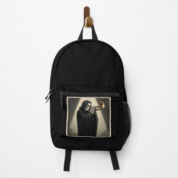 Item preview, The Grim Reaper playing the trumpet designed and sold by MagelliShop.