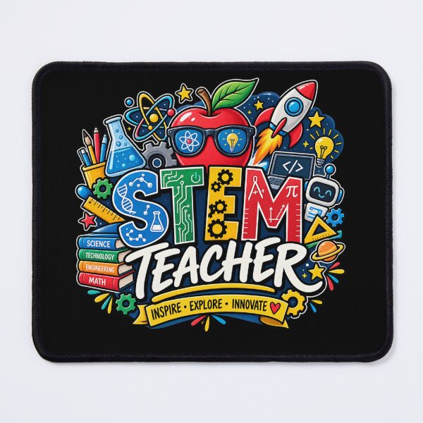 Item preview, STEM Teacher Back To School Gift Inspire Explore Innovate designed and sold by Corvoria.