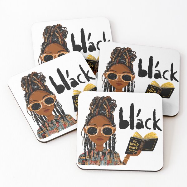 Item preview, Thy Black Black Librarian 90s Retro print text Design designed and sold by RichardRags.