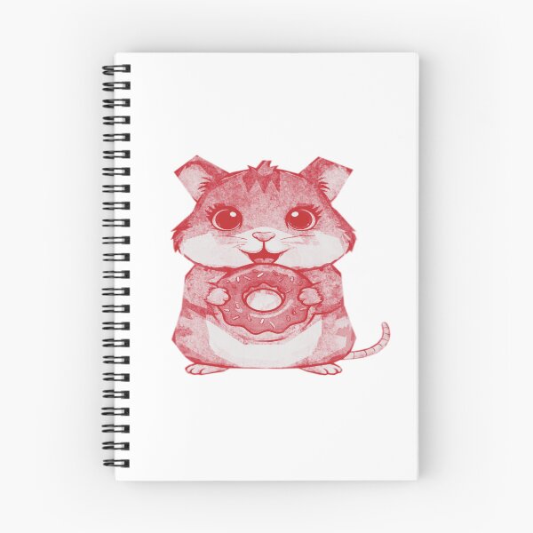 Item preview, Cute Hamster Holding Donut designed and sold by kinpirks.