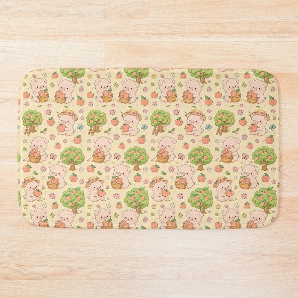 Item preview, Piggy Peach Orchard Pattern designed and sold by Soft Berry Studio.