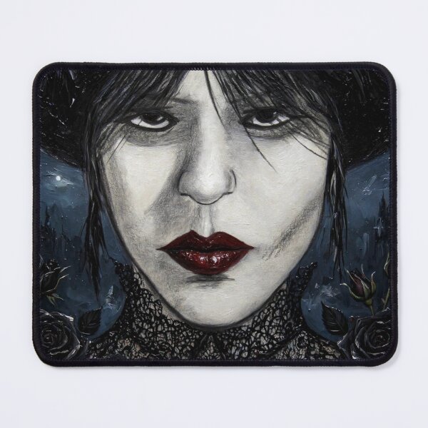 Item preview, Midnight Rose - Gothic Vampire Portrait Art designed and sold by MAISON SYLVIE.