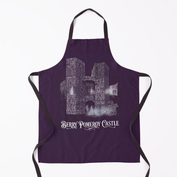 Item preview, Berry Pomeroy Castle Devon UK Haunted Ruins Typography Art designed and sold by naughty-raccoon.