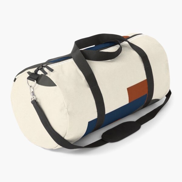 Item preview, Rust and Navy – Mid-Century Modern Geometric Abstraction designed and sold by Zaramodo.