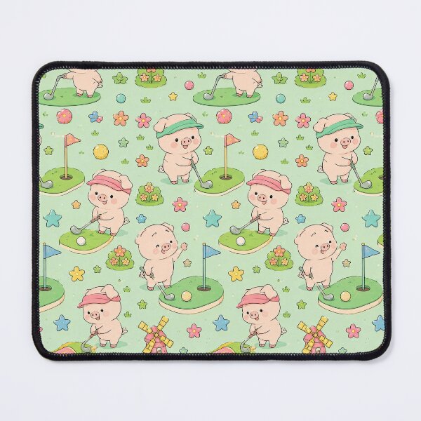 Item preview, Piggy Mini Golf Pattern designed and sold by Soft Berry Studio.