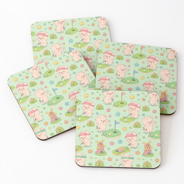 Item preview, Piggy Mini Golf Pattern designed and sold by Soft Berry Studio.