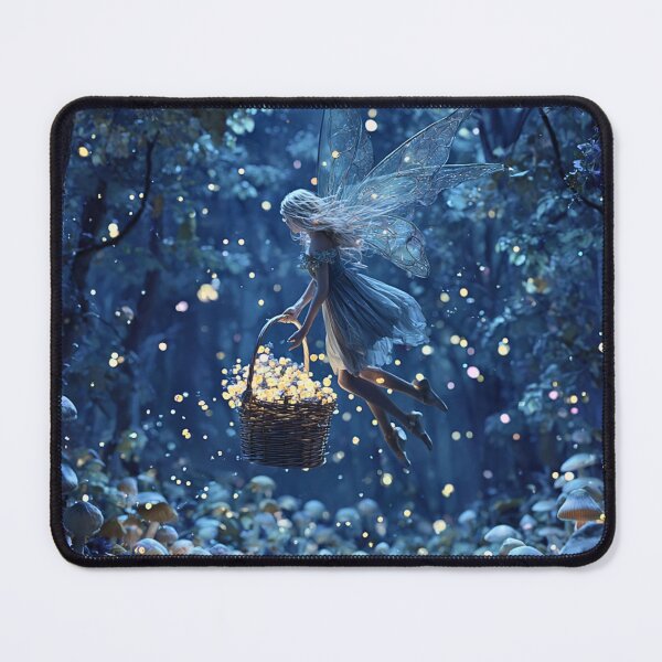 Item preview, Moonlit Fairy Gathering Glowing Forest Lights designed and sold by Storybook Botanica.