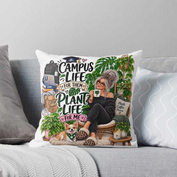 Item preview, Campus Life for Them Plant Life for Me – Funny College Mom Plant Mom designed and sold by CottageGardenCo.
