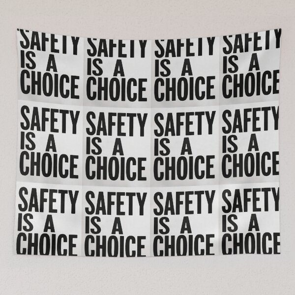 Item preview, SAFETY IS A CHOICE designed and sold by safetygearpro.