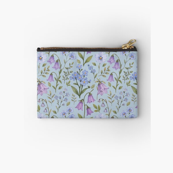 Item preview, Blue Purple Wildflower Botanical Pattern – Cottagecore 3 designed and sold by SimplePoDesign.