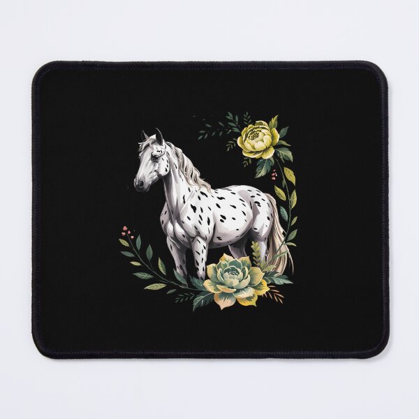 Item preview, Floral Spotted Horse designed and sold by Chubbyfunaka.