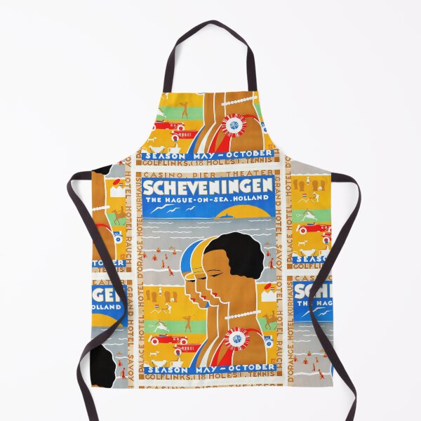 Item preview, Vintage Art Deco Travel Poster | Scheveningen Seaside Resort | Retro Wall Art & Home Decor | Holland | The Hague | 1920s Style designed and sold by artofuniverse.