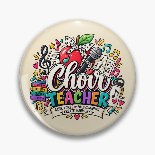 Item preview, Choir Teacher Back To School Gift Music Classroom Style designed and sold by Corvoria.