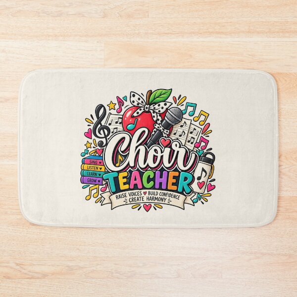 Item preview, Choir Teacher Back To School Gift Music Classroom Style designed and sold by Corvoria.