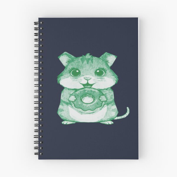 Item preview, Cute Hamster Holding Donut designed and sold by kinpirks.