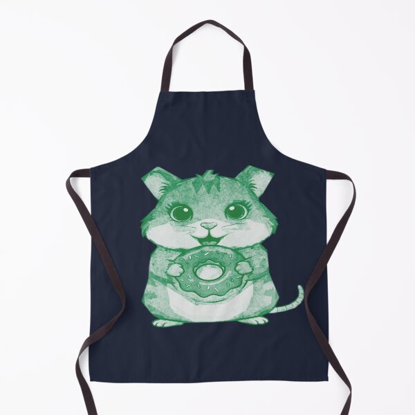 Item preview, Cute Hamster Holding Donut designed and sold by kinpirks.