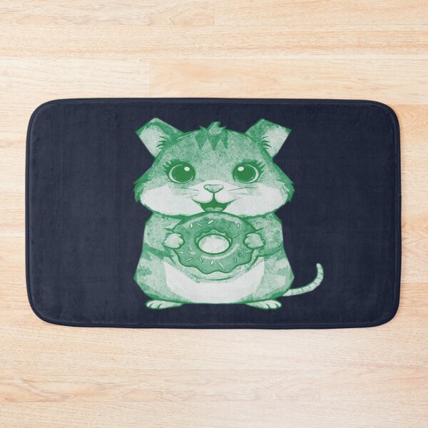 Item preview, Cute Hamster Holding Donut designed and sold by kinpirks.