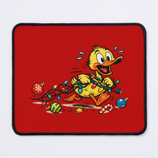 Item preview, Christmas Humor Chaotic Duck Garland Funny Vintage Gift designed and sold by Artycom.