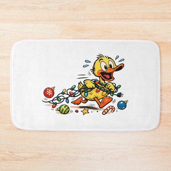 Item preview, Christmas Humor Chaotic Duck Garland Funny Vintage Gift designed and sold by Artycom.