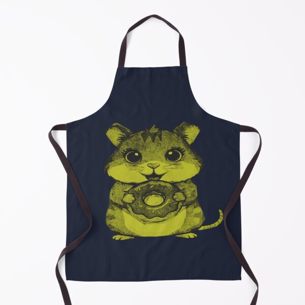 Item preview, Cute Hamster Holding Donut designed and sold by kinpirks.