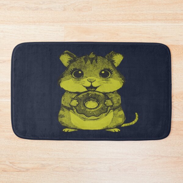 Item preview, Cute Hamster Holding Donut designed and sold by kinpirks.