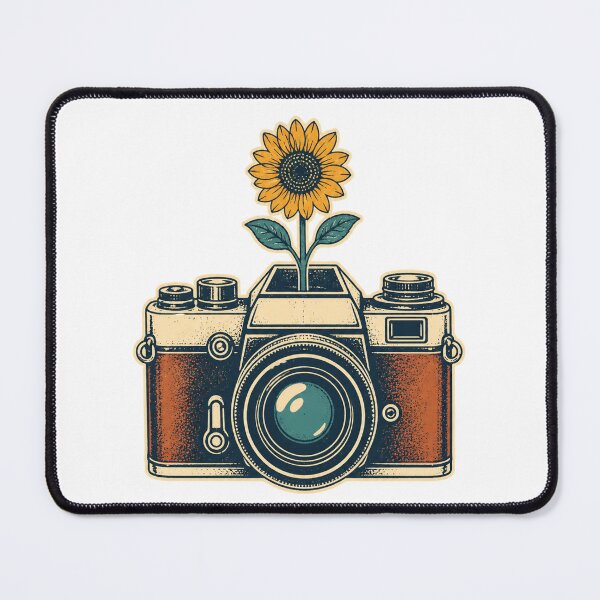Item preview, Vintage Camera Sunflower designed and sold by good-graffity.