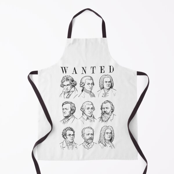 Item preview, Classical Music Composers Wanted Vintage Orchestra Musician designed and sold by GrandeDuc.