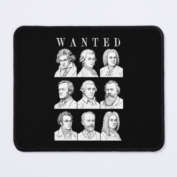 Item preview, Classical Music Composers Wanted Vintage Orchestra Musician designed and sold by GrandeDuc.