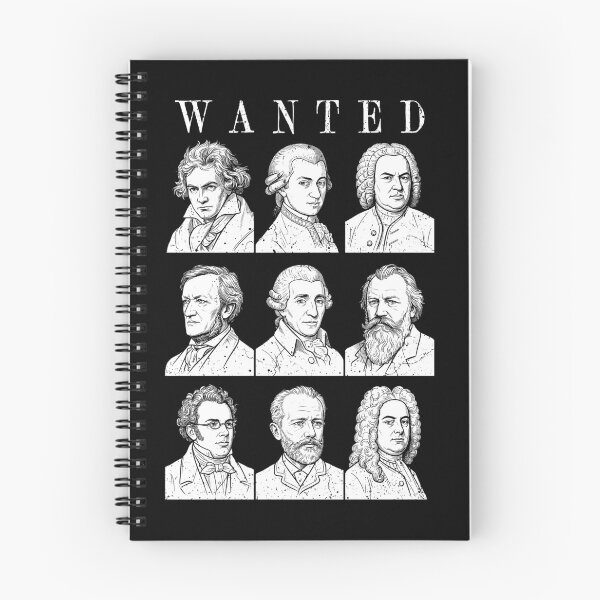 Item preview, Classical Music Composers Wanted Vintage Orchestra Musician designed and sold by GrandeDuc.