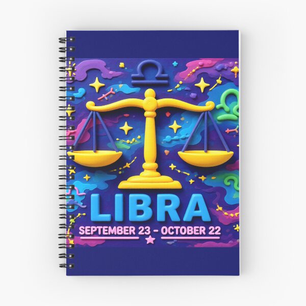 Item preview, libra C  typographic zodiac abstract  colorful zodiac typographic design designed and sold by SmashingDeals.