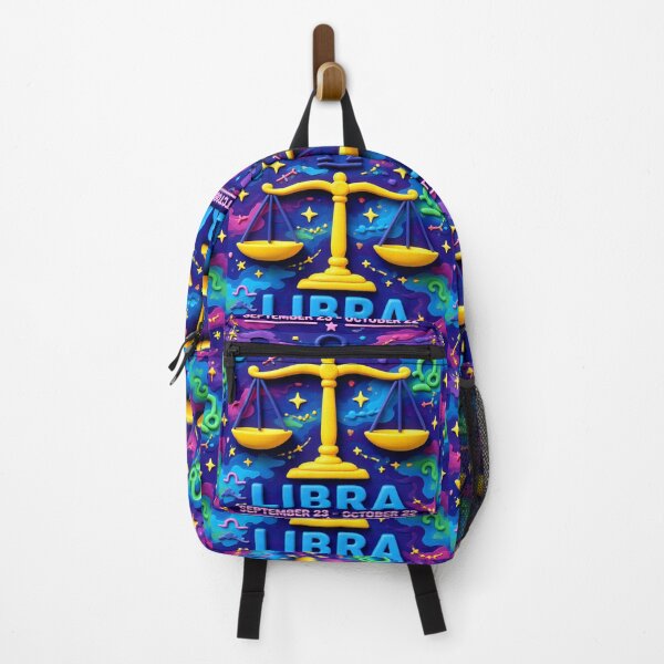 Item preview, libra C typographic zodiac abstract colorful zodiac typographic design designed and sold by SmashingDeals.