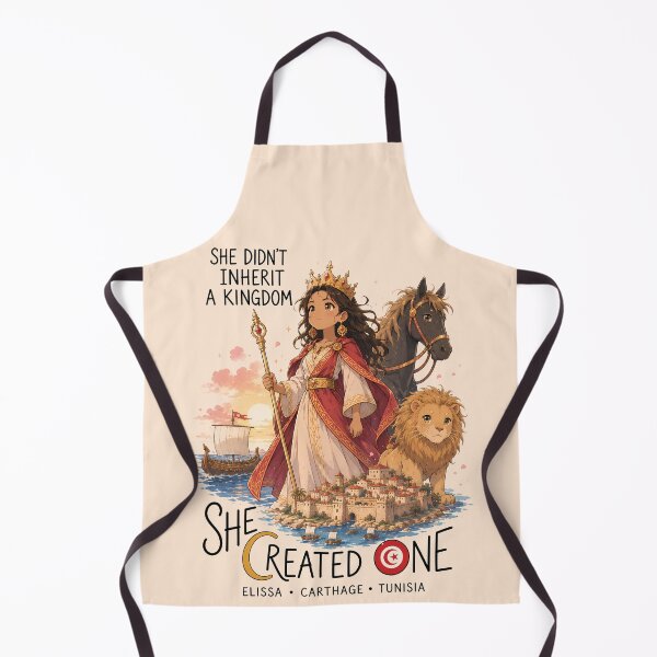 Item preview, Tunisia Queen Elissa Carthage Founder Design designed and sold by VoidAnimeStudio.