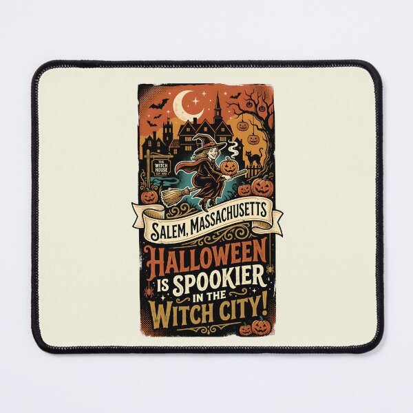 Item preview, Halloween is spookier in the Witch City Massachusetts - Salem, Massachusetts designed and sold by ParadoxParadox.