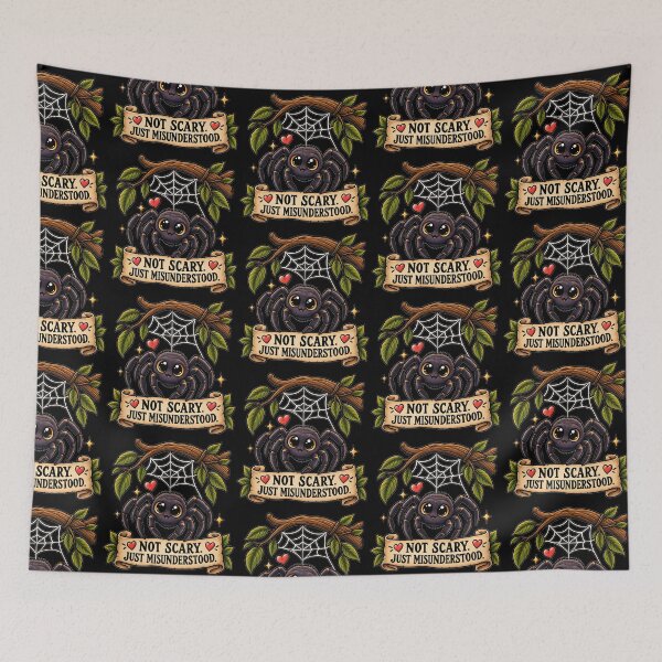 Item preview, Love The Misunderstood Bat Raven Cat Snake Spider Moth Frog designed and sold by DarkRelicStudio.