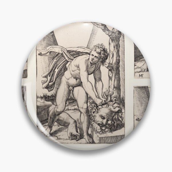 Item preview, Male Nude with Fallen Mask designed and sold by artofuniverse.