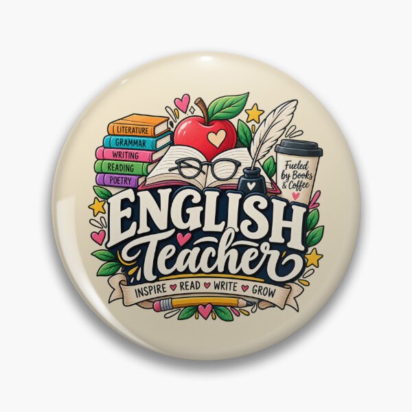 Item preview, English Teacher Back To School Gift Literature Classroom Style designed and sold by Corvoria.