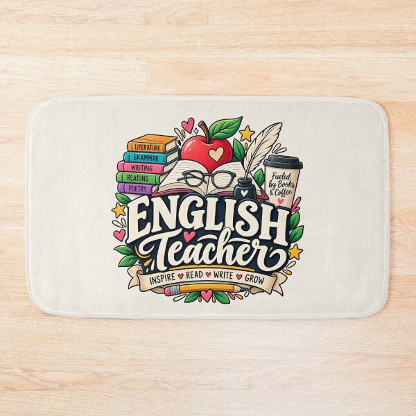 Item preview, English Teacher Back To School Gift Literature Classroom Style designed and sold by Corvoria.