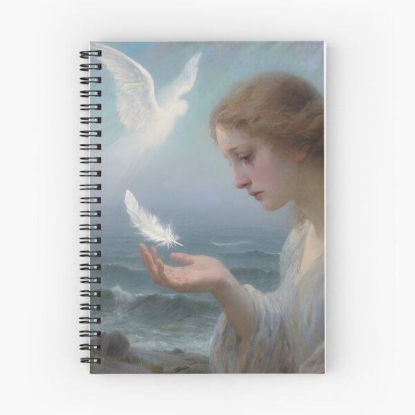 Item preview, Mourning Angel by the Sea designed and sold by MarionsArt.